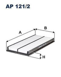 FILTRON Luftfilter AP 121/2 für SUBARU