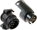 2x Anhänger Adapter Stecker 13 auf 7 und 7 auf 13 polig