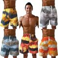 Badeshorts Badehose Batik Schwimmhose Herren Männer Bermuda Schwimmshort 5900