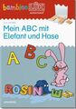 bambinoLÜK: 4/5/6 Jahre - Vorschule Mein ABC mit Elefant und Hase (bambinoLÜK-Üb