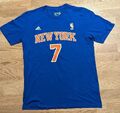 ADIDAS THE GO-TO T-SHIRT BLAU NEW YORK KNICKS Carmelo Anthony Jungen XL Jugend