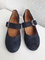 GABOR Mary Jane Pumps  Blau Damenschuhe  Gr. 41  Wildleder 