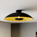 Lindby Deckenlampe Emilienne Deckenleuchte Hängeleuchte Lampe E27 schwarz gold