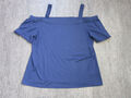 essentials by Tchibo, Top, T-Shirt, blau, Gr.40/42