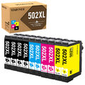 Druckerpatronen für Epson 502XL XP-5100 XP-5105 XP-5115 WF-2860DWF WF-2865DWF