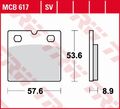 TRW Sinter Bremsbeläge vorne für BMW K75 /2 , K75 RT , K75 S , K75 S ABS