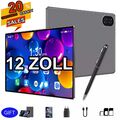 2024 Neueste 12Zoll Tablet 24GB/16GB 256GB ROM Android14 Tablet SIM2 LTE 5G WiFi