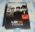 U2 - 18 Videos DVD  im Jewelcase  