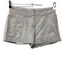 ZARA Basic Damen Shorts Gr. S Beige Chino Kurz Sommer Baumwolle 12939