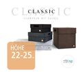 Filzbox - Höhe 22 - 25 cm - mit Deckel - CLASSIC -Abmessungen nach Wunsch- Korb