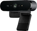 Logitech BRIO 4K Ultra HD Webcam mit Infrarotsensor, kabelgebunden - schwarz