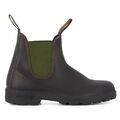 Blundstone 519 Stout braun olivfarbenes Leder Chelsea Stiefel Unisex klassisch