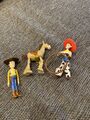 Toy Story Figuren- Bully- Woody, Jessie - Mc Donalds 2000