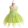 Tinkerbell Kleid Tutu Tüllkleid Kostüm Karneval Fasching Kinder Mädchen Cosplay