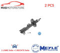 STOSSDAMPFER STOßDÄMPFER 2 STÜCK PAAR MEYLE 626 623 0008 2PCS A FÜR OPEL