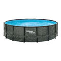 Frame Pool Set | Summer Waves 488x122 cm | Familienpool Swimmingpool Gartenpool