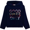 Billieblush Hoodie blau Pailletten bunt Good Vibes Only Größen 4-12 Jahre