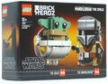 Lego Brickheadz 75317 The Mandalorian the Child StarWars EOL NEU OVP Blitzversan