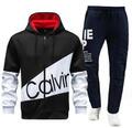 Herren Freizeit Hoodie+Hose Jogginganzug Training Mantel Kapuzen Sportanzug DE