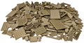 Lego Konvolut 0,5 kg - Dark Tan - Beige - Steine - Platten - Sondersteine - 500g