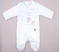 Neu Baby Strampler Schlafanzug  Mädchen Jungen Unisex Gr.56 62 68 74 Satin