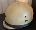 Alter Motorrad Mofa Moped Oldtimer Helm 30-50erJ weiß Rhenania Gr S-M Dekoration