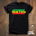 ONE LOVE | KULT REGGAE RASTAFARI PARTY WEED DUB RAGGAMUFFIN FUN SHIRT S-5XL