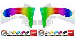 VW PASSAT B5 3B 96-05  Kotflügel Wunschfarbe Links+Rechts PROFESSIONAL LACKIERT