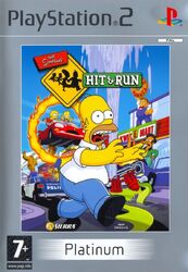 Die Simpsons Hit & Run Sony PS2 Spiel Platinum Edition sehr guter Zustand kostenloser Versand schneller