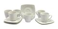 6er Set Celebration Espressotassen mit Untertassen Mokkatasse Mokkatassen Tasse