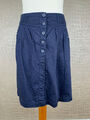 OPUS Damen Gr. 34 Stretch Rock Rudo navy marine blau skirt A-Linie 406