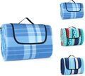 Picknickdecke Stranddecke XL XXL, Campingdecke wasserdicht sanddicht