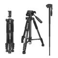 ZOMEI Stativ Kugelkopf Q22Kamerastativ Fotostativ Monopod Für Canon Nikon Sony