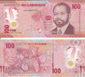 Mozambique / Mosambik [52] - 100 Meticais 2024 UNC - Pick New, Polymer