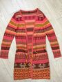 ❤️KOOI SERBIA ❤️Ivko style Rot,Rosa Knit Wrap dress Strickkleid Gr:174 cm /44