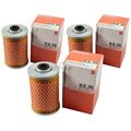 3x MAHLE / KNECHT Kraftstofffilter KX 35 Fuel Filter