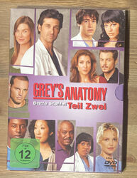 Grey's Anatomy - Die jungen Ärzte - Dritte Staffel Teil 2 (4 DVDs) TV Serie Kult