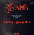Saxon The Eagle Has Landed (Live) NEAR MINT Carrere Vinyl LP