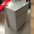 🔵🟡 IKEA Malm Kommode 4 Schubladen Wäscheschrank Sideboard NEU ungeöff. OVP