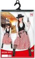 Widmann - Kostüm Western Belle Bluse Korsett Rock Cowgirl karneval Gr. M