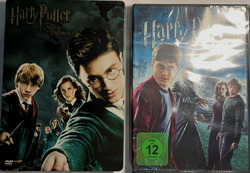 2   Neue   DVDs   "Harry Potter"   Teil 5 von 2007  +  Teil 6 von 2009 !!!
