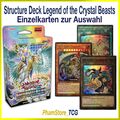 YuGiOh! Structure Deck: Legend of the Crystal Beasts Einzelkarten zur Auswahl.