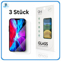 ✅ 3x Echt Glas für iPhone 15 14 13 12 11 8 X SE XR Pro Max Mini Panzerfolie