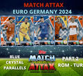 Topps Match Attax UEFA EURO EM 2024 Germany - BLUE CRYSTAL Parallel Karten - #2