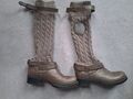 Damenstiefel von Tommy Hilfiger Gr.38 mit Strick