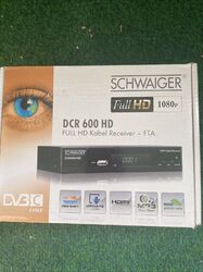 Schwaiger Sat Receiver DCR 600 HD Full HD 1080