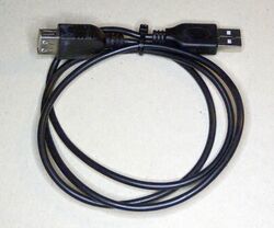 Kabel USB 2.0, ca. 90cm, A-Stecker auf USB-A-Buchse, schwarz