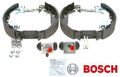 BOSCH 0204114684 Bremsbackensatz 4 Bremsbacken Trommelbremse für Dacia 