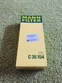 ORIGINAL MANN-FILTER LUFTFILTERELEMENT AUDI VW SEAT SKODA C 35 154