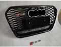 Für Audi A6 C7 2012-2015 RS6 Stil Kühlergrill Schwarz Wabengrill Front Grill